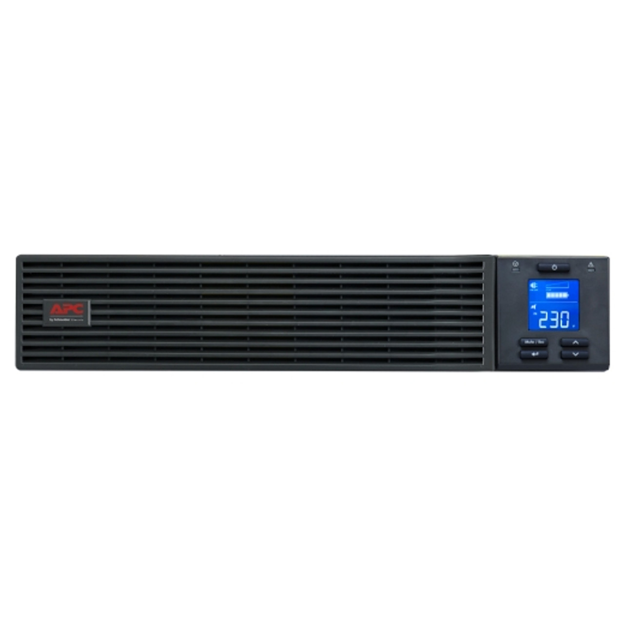 Schneider Easy Rack Mount UPS SRV 3000VA Double Conversion Online 2400W Multi-function LCD incuding Rack Mounting support rails SRVS3KRIRK