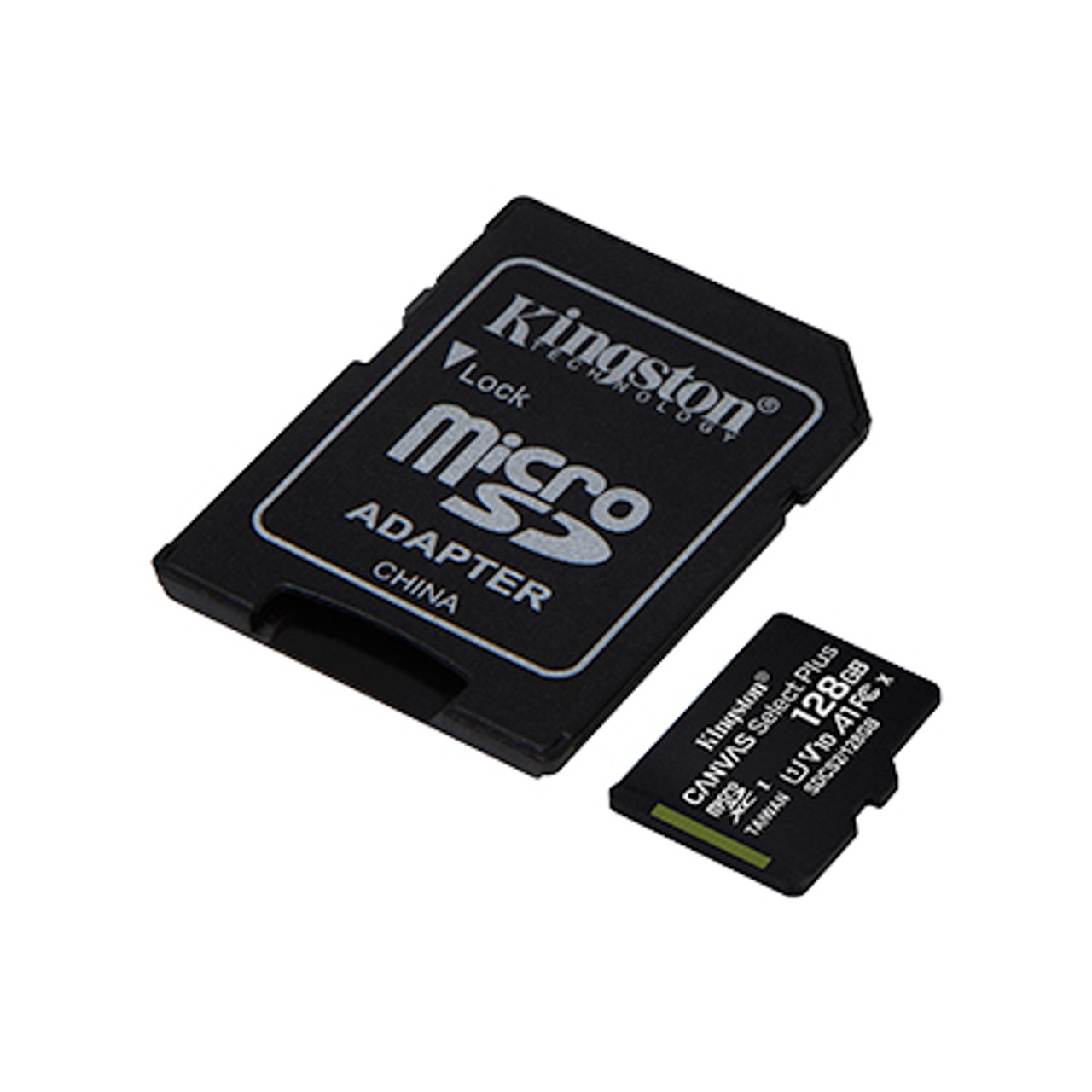 SD CARD 128GB Kingston Canvas Select Plus MicroSDXC 100MB/s +Adapter