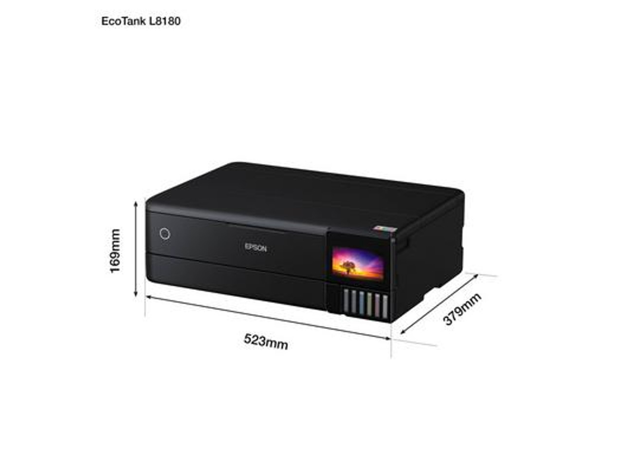 Epson Printer EcoTank L8180 A3+ photo Ethernet USB Wi-Fi Direct USB host Wireless LAN IEEE 802.11a/b/g/n/ac SD Card Slot1 C11CJ21402