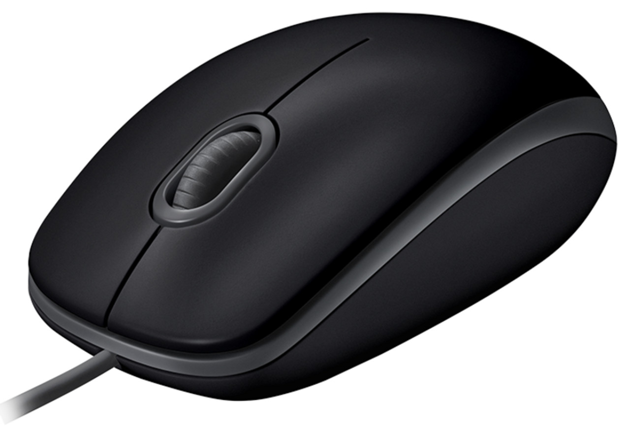 Logitech Mouse Wired B110 Silent USB 910-005508
