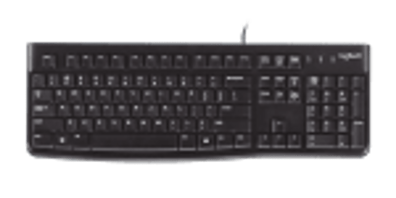 Logitech Keyboard K120 USB Black US920-002479
