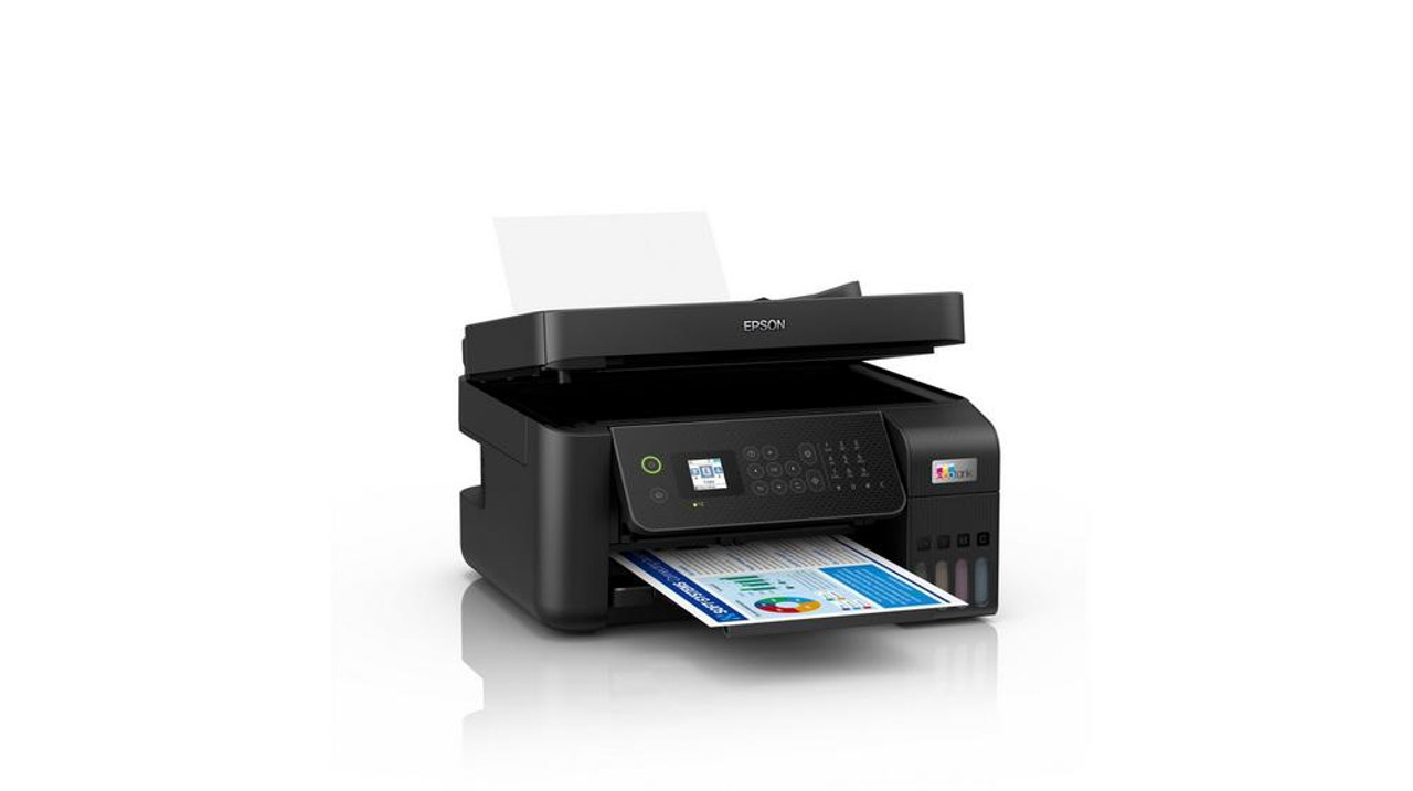 Epson Printer/Scanner/Copy/Fax L5290 ADF WiFi USB Ethernet Wi-Fi Direct Black C11CJ65403