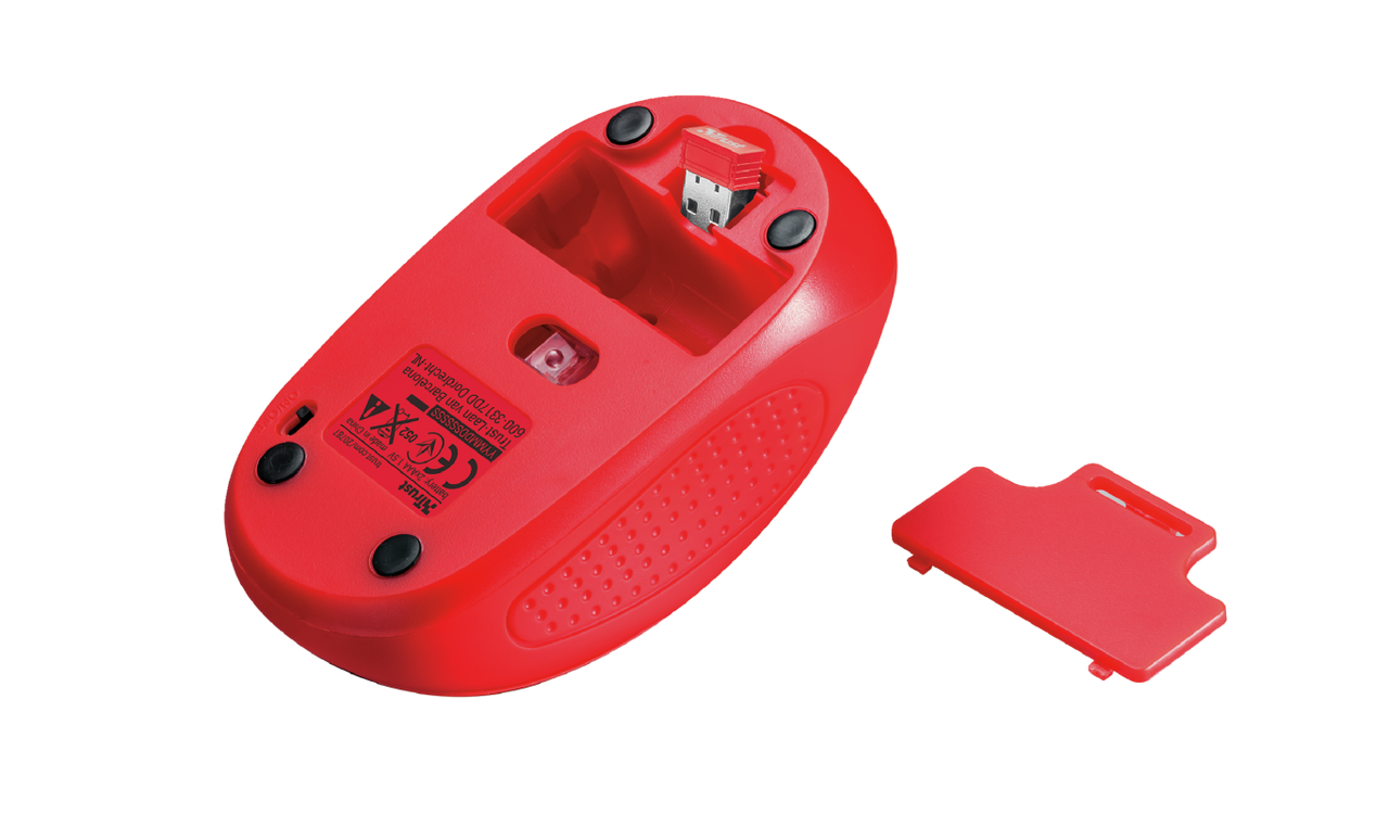 20787 Trust Mouse Primo Wireless Red