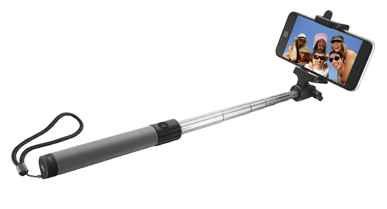 Trust Bluetooth Foldable Selfie Stick - black 21035