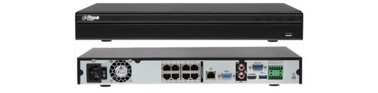 Dahua 16 Channel 1U 2HDDs 8PoE 4K & H.265 Pro Network Video Recorder NVR5216-8P-4KS2