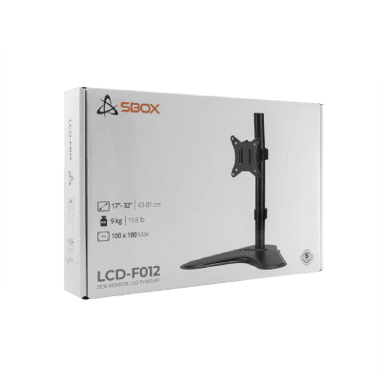 MOUNT SBOX LCD-F012-2 (17-32"/9kg/100x100) LCD-F012-2