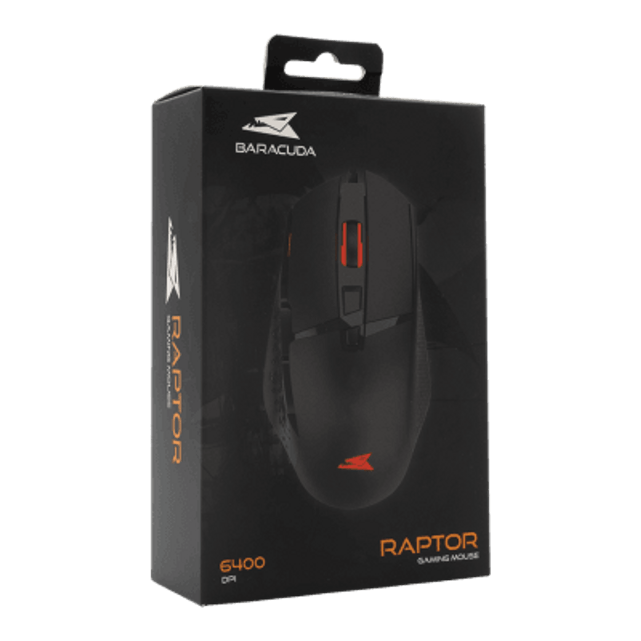 Baracuda MOUSE BGM-051 RAPTOR BLACK / 6400 dpi