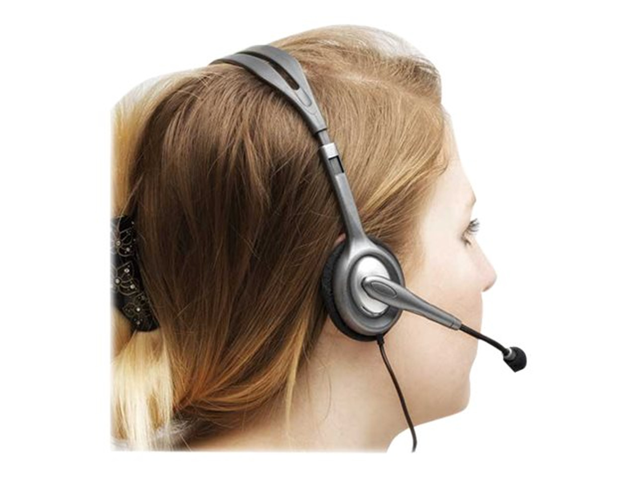 Logitech H110 Stereo Headset On Ear Wired 981-000593