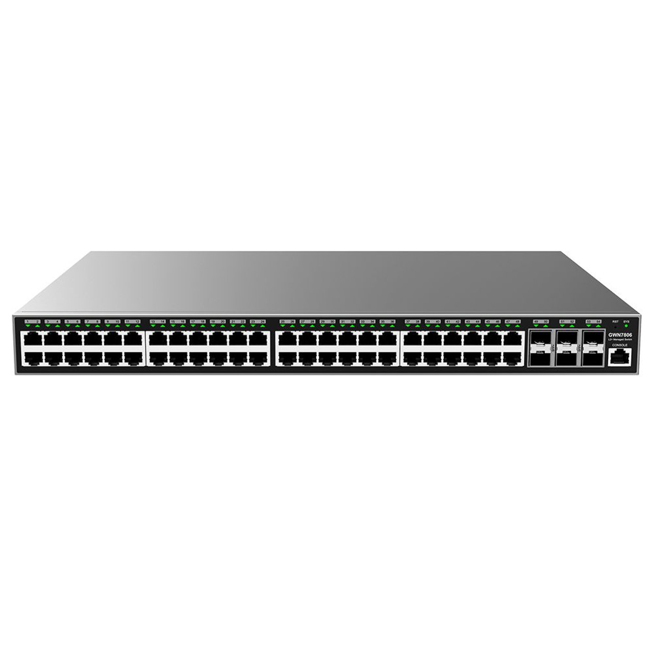 Grandstream GWN7806 48 port Gigabit Enterprise Layer 2+ Managed Gigabit +6 Gigabit SFP port