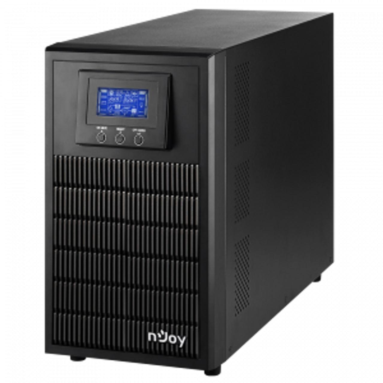 nJoy UPS Aten Pro 3000VA/2.7KW Single Phase On-line Tower Pure Sine Wave 4XSchuko 6x12v9a batteries LCD Display