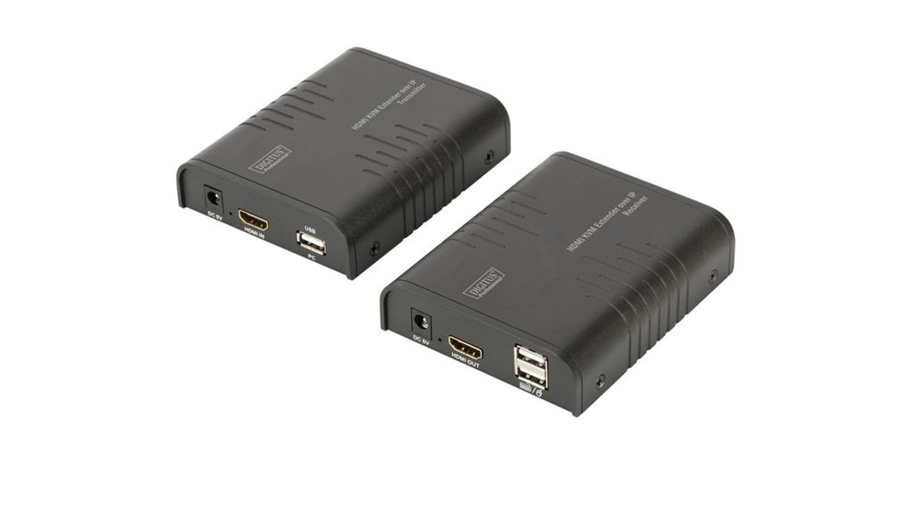 Digitus DS-55202 HDMI IP KVM-Extender Set Full HD/60Hz 120m
