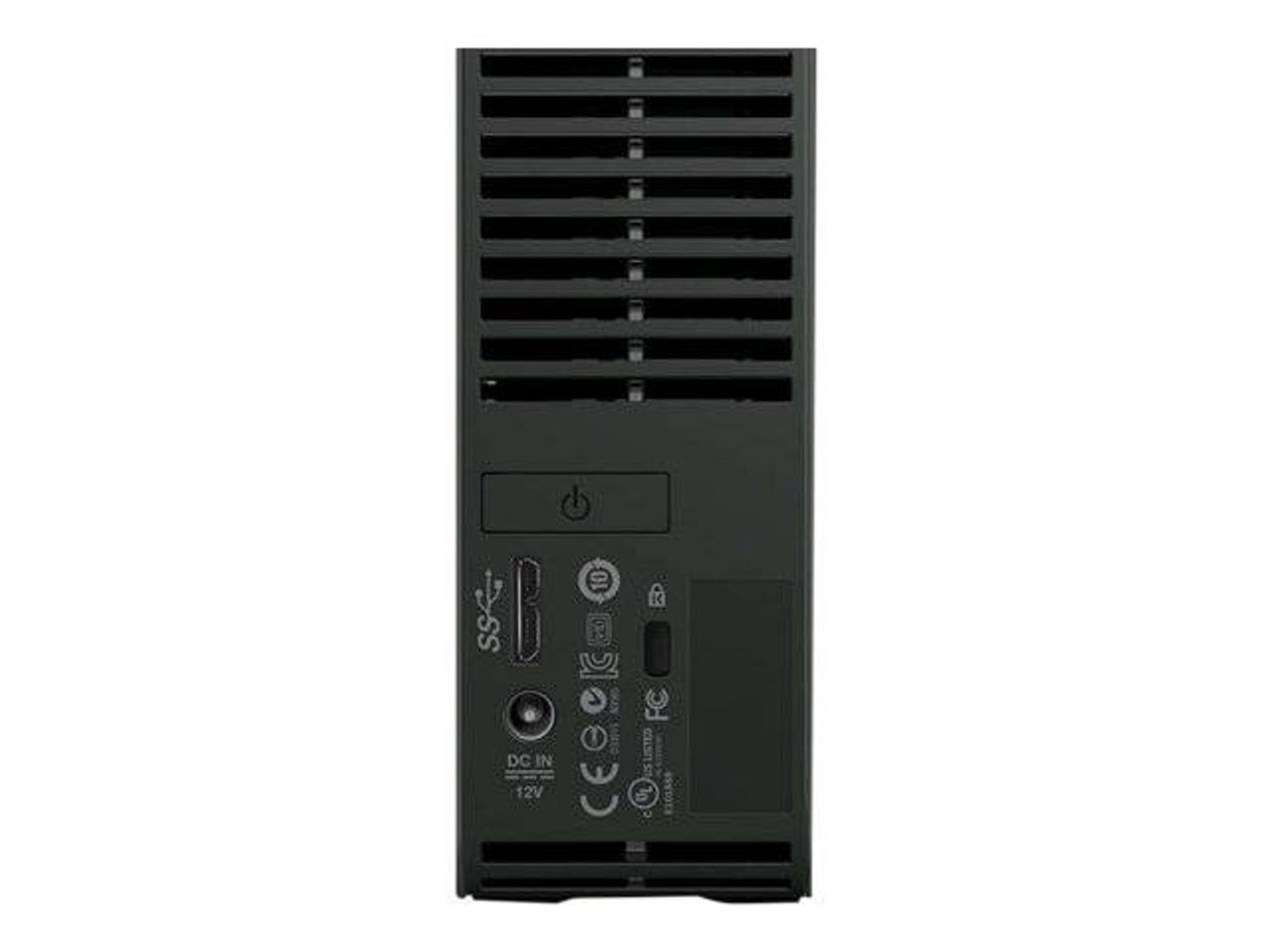 WD Elements Desktop HDD Storage - 8TB USB 3.1 External Black WDBWLG0080HBK-EESN