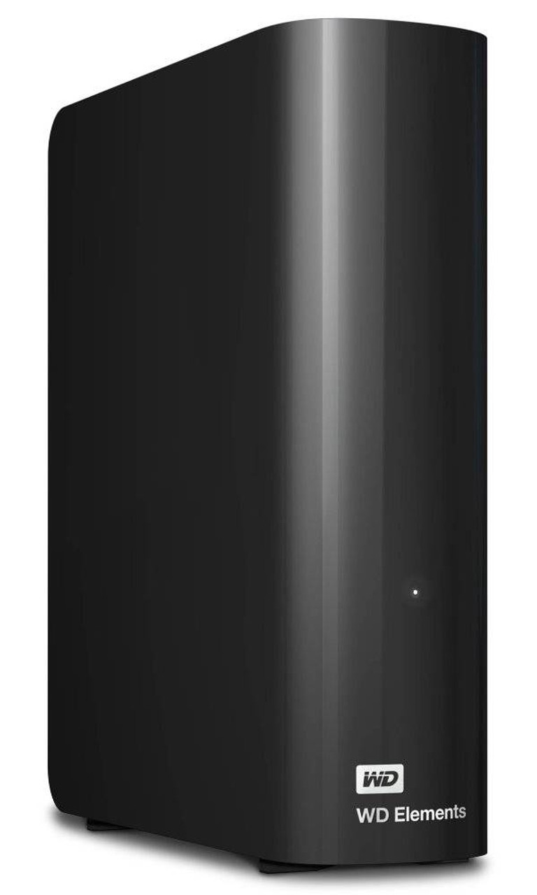 WD Elements Desktop HDD Storage - 8TB USB 3.1 External Black WDBWLG0080HBK-EESN