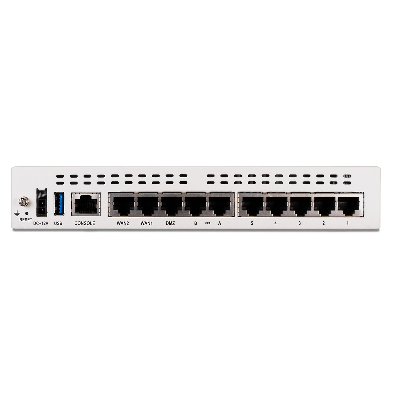 FortiGate-60F 10 x GE RJ45 ports (including 7 x Internal Ports 2 x WAN Ports 1 x DMZ Port) FG-60F + 1Year protection