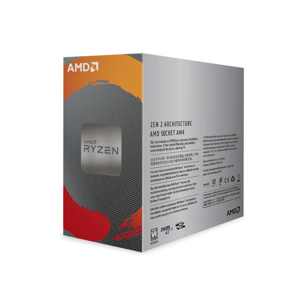 CPU AMD AM4 Ryzen 5 3400G 4.2 GHz 65W RX Vega 11 Box YD3400C5FHBOX