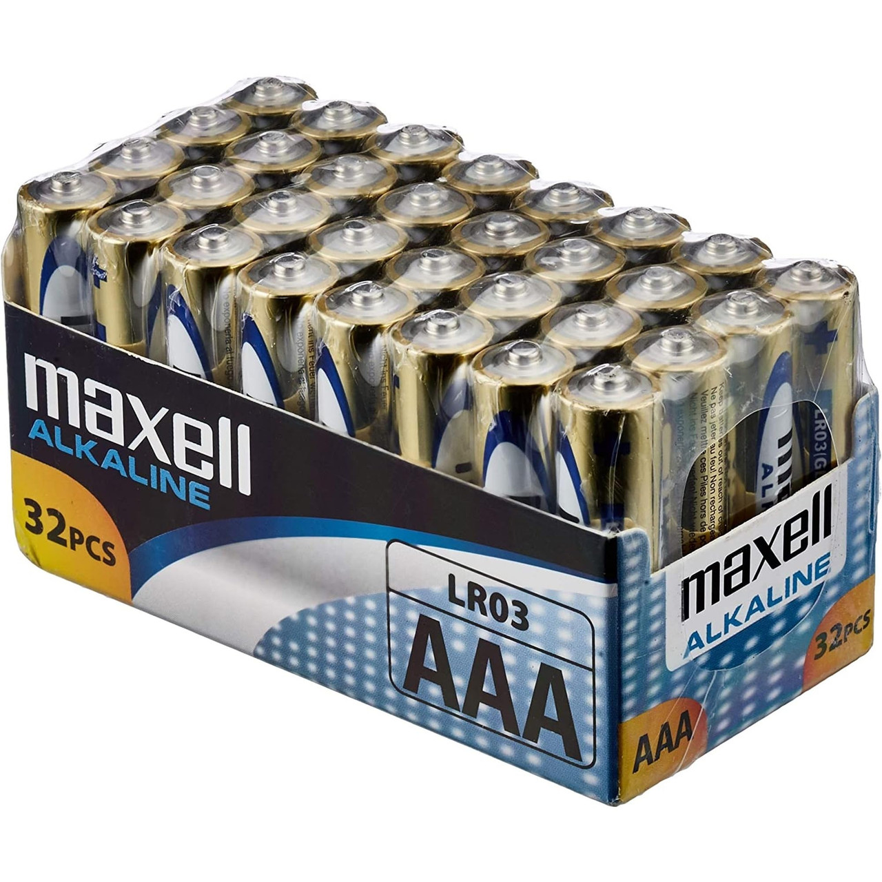 Bateri Alkaline Maxell AAA LR03 pako 32 LR03-32