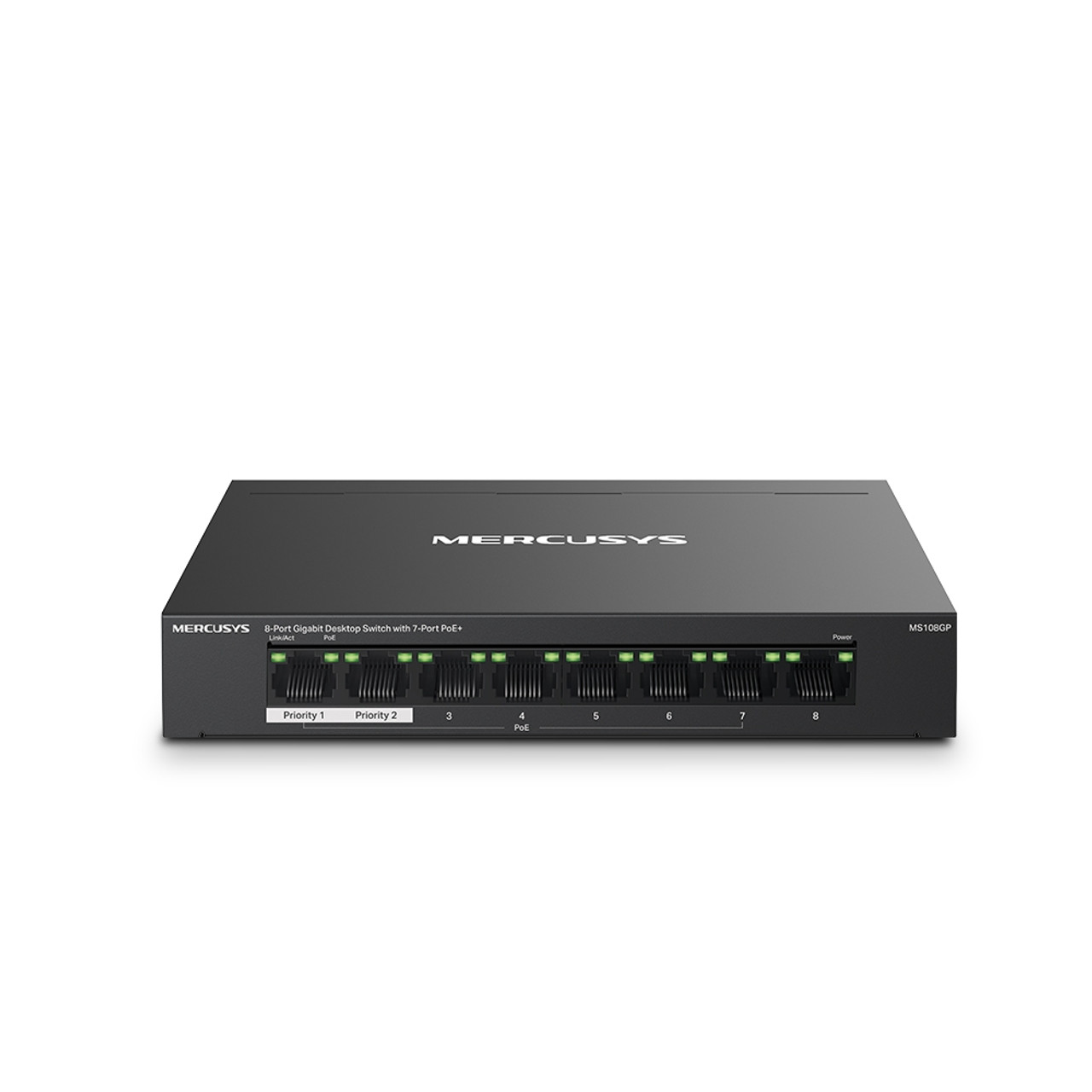Mercusys 8 Port Gigabit Desktop Switch MS108GP