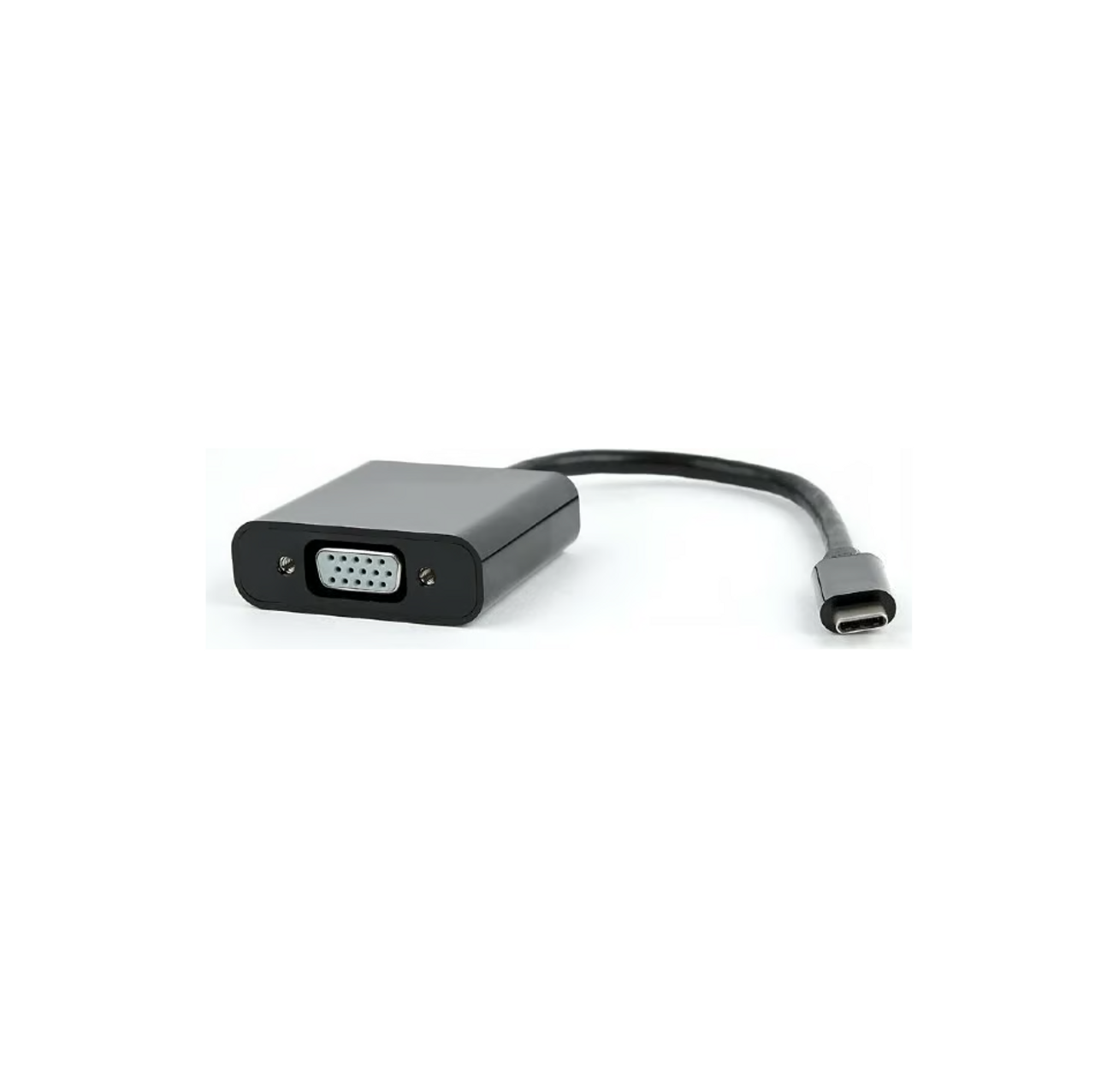 Gembird USB-C to VGA adapter black AB-CM-VGAF-01