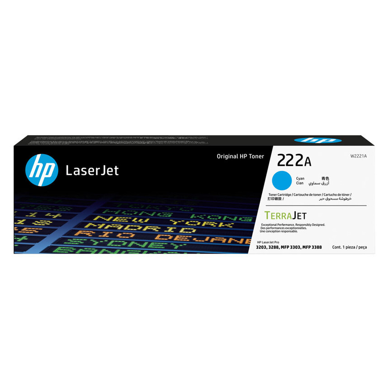 HP T.CRTG LJ PRO 3203/3288/MFP 3303/3388 CYAN 1.2K W2221A