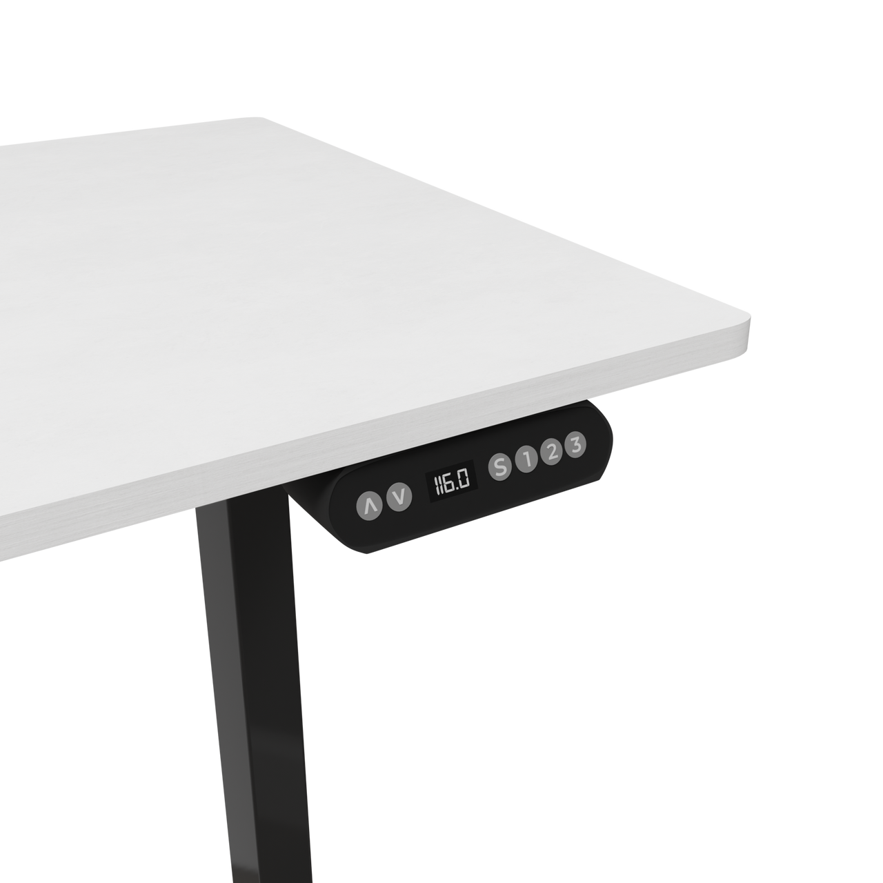 WHITE SHARK GAMING DESK AXIOM WHITE-1 motor/ 1200x600x710-1160 WHITE SHARK GAMING DESK AXIOM WHITE-1 motor/ 1200x600x710-1160