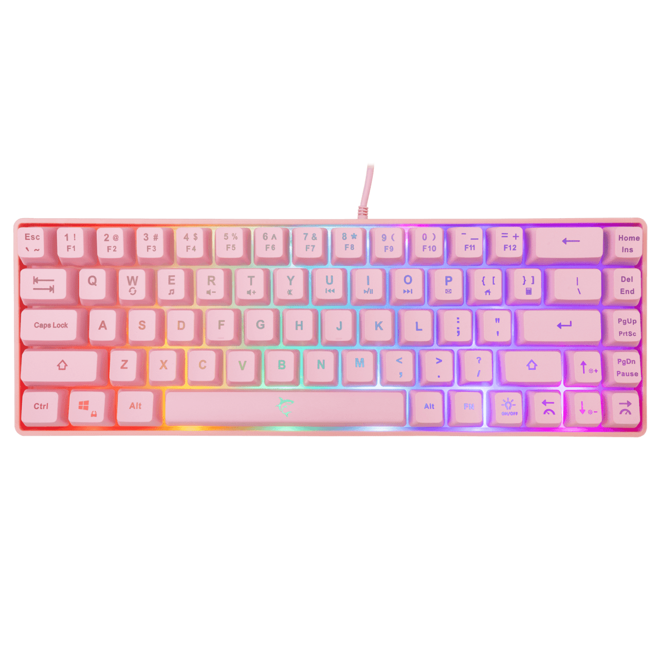 White Shark KEYBOARD GK-2201 RONIN Pink / US