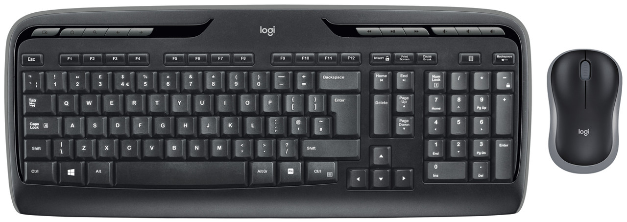 Logitech Keyboard MK330 wireless desktop black 920-003989 Logitech Keyboard MK330 wireless desktop black 920-003989