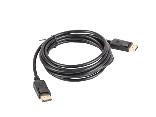 Lanberg CA-DPDP-10CC-0018-BK DisplayPort (DP-DP) cable 1.8 m Black
