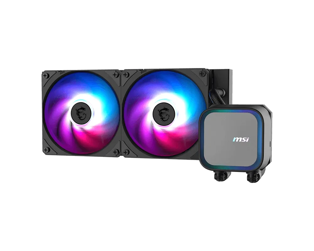 MSI Cooler MAG CORELIQUID A13 240 LGA 1700 / 1851 AM5 / AM4 2xARGB FAN Black