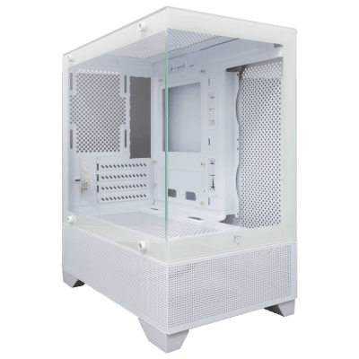 White Shark PC CASE GCC-2304 TORPEDO WHITE - Electron Albania