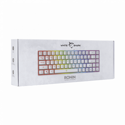 White Shark KEYBOARD GK-2201 RONIN WHITE / US - Electron Albania