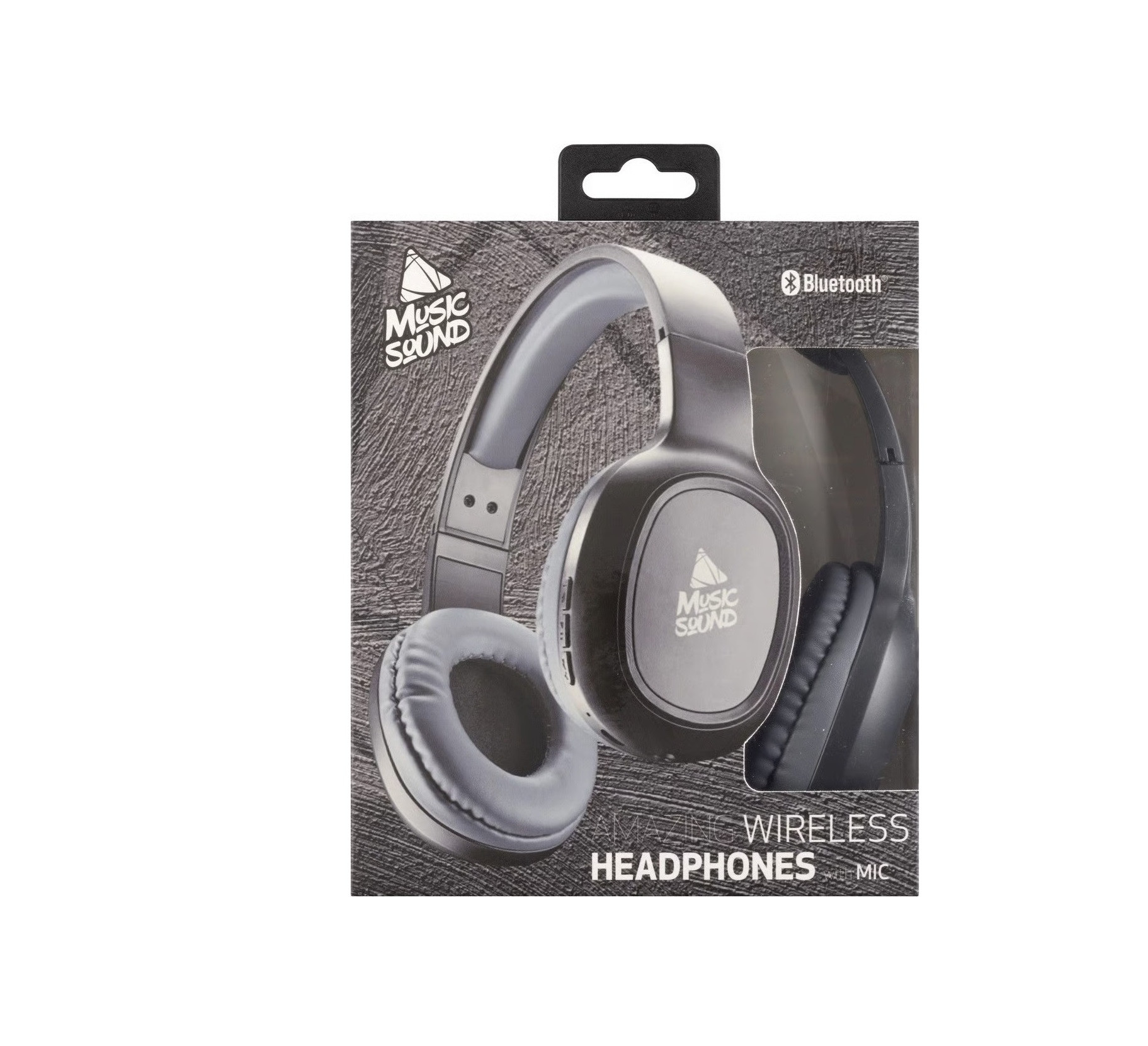 Basic Heaphones Music Sound Basic headphones Bluetooth on-ear headset with remote ...