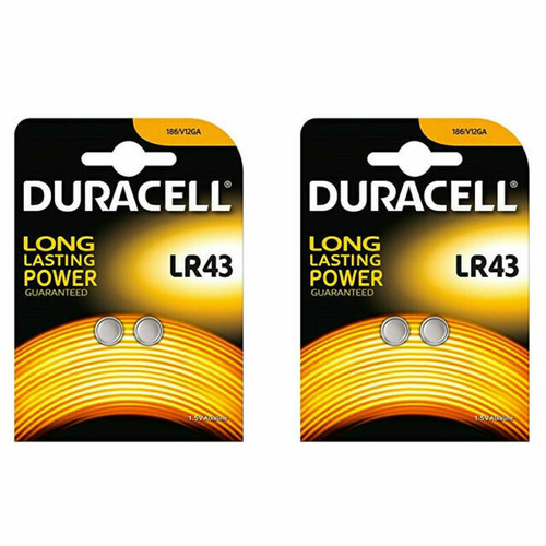 Duracell LR 43 1.5V 2 Coin