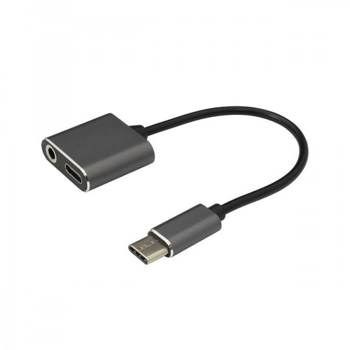 ADAPTER SBOX USB TYPE-C->TYPE-C + 3.5mm