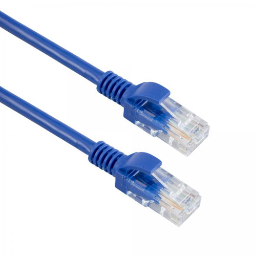 Cable SBOX UTP CAT5e 0.5 M Blue UTP-05BL