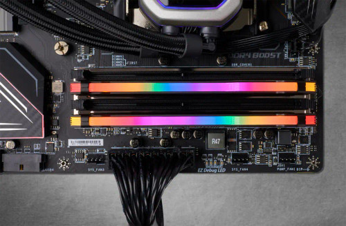 RAMDDR4 3200 16GB (2x8GB) Corsair Vengeance RGB Black