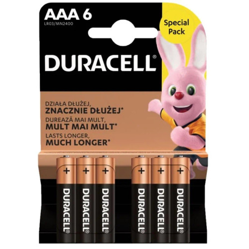 Duracell Basic AAA 4