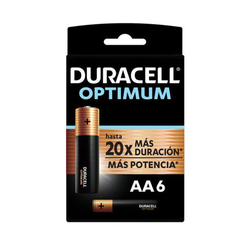 Duracell Optimum AAx6