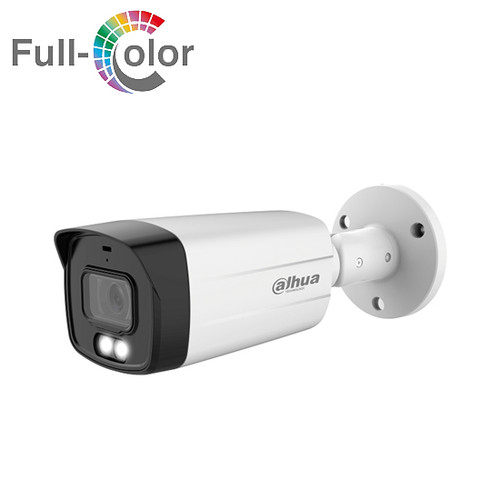 Dahua Full color HDCVI Bullet 3.6mm Camera Dahua Metal HFW1239TM-A-LED
