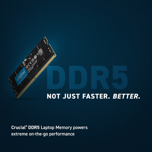 RAM DDR5 SODIMM 4800 8GB Crucial 8GB Module CL40 CT8G48C40S5
