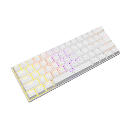 White Shark MECHANICAL KEYBOARD GK-2022 SHINOBI WHITE / US - BROWN.SW White Shark MECHANICAL KEYBOARD GK-2022 SHINOBI WHITE / US - BROWN.SW