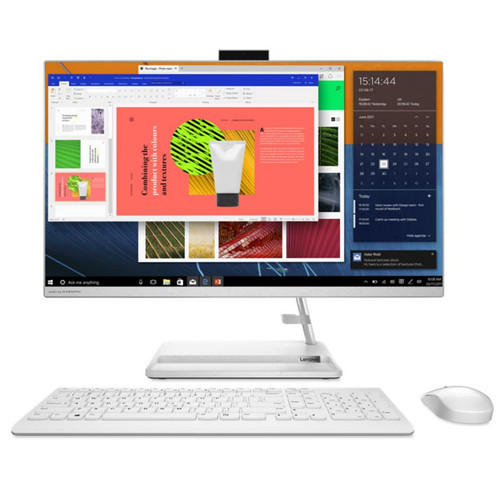 Lenovo PC AIO IdeaCentre 3 24ALC6 AMD Ryzen 7 7730U (up to 4.5GHz 16MB) 23.8’’ FHD(1920x1080)IPS 16GB( 2x8GB) DDR4 3200MHz 512GB SSD M.2 NVMe Integrated Graphics 5MP WLAN BT USB KB Mouse FreeDOS Black