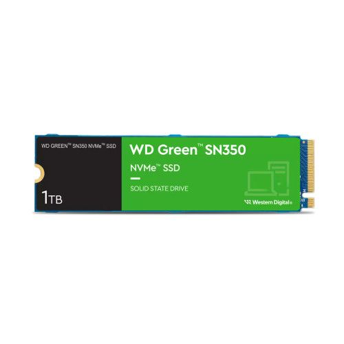 SSD M.2 1TB WD Green SN350 NVMe PCIe 3.0 x 4 WDS100T3G0C