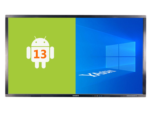 YASHI INTERACTIVE Display 86"4K resolution (3840x2160) 8GB RAM 64GB Storage Android 13 LY8611