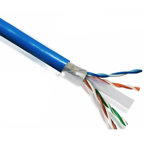 Allstrong Cat6 UTP CCAG 305m/roll blue color ALS-NC-6AG-R
