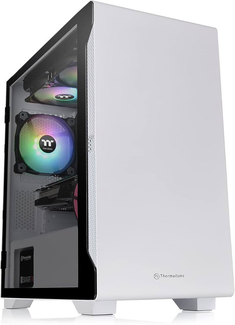 THERMALTAKE PC CASE S100 TG SNOW CA-1Q9-00S6WN-00