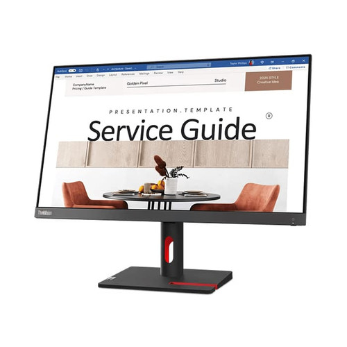 Lenovo ThinkVision S24i-30 (23.8) Monitor FHD WLED 1920x1080 1300:1 contrast 250 cd/m2 6 ms (typical/off mode) 178 / 178 (H / V) HDMI VGA Tilt Black 63DEKAR3WW Lenovo ThinkVision S24i-30 (23.8) Monitor FHD WLED 1920x1080 1300:1 contrast 250 cd/m2 6 ms (typical/off mode) 178 / 178 (H / V) HDMI VGA Tilt Black 63DEKAR3WW