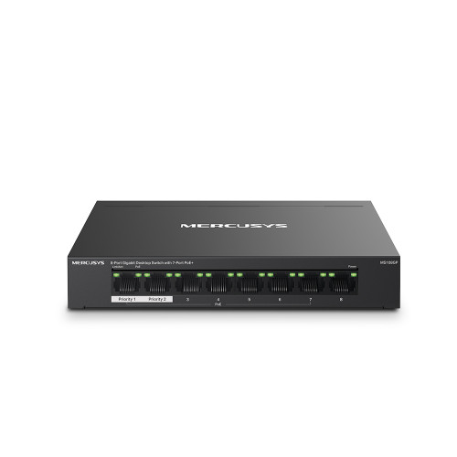 Mercusys 8 Port Gigabit Desktop Switch MS108GP