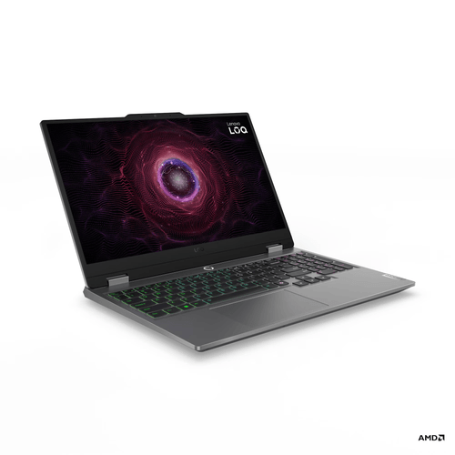 Lenovo NB LOQ 15ARP9 AMD Ryzen 5 7235HS 15.6'FHD(1920x1080)IPS 300nits AG 144Hz 24GB SO-DIMM DDR5-4800 512GB SSD M.2 2242 PCIe 4.0 NVMe NVIDIA GeForce RTX 3050 6GB Wi-Fi+BT Bckl KB 60Wh Luna Grey