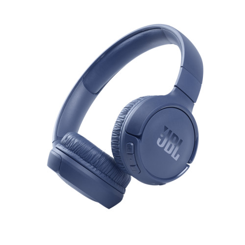 JBL Tune 510 BT Wireless On-Ear Headphones with Bluetooth 5.0 and Speed Charge Up to 40 Hours Battery Life Blue JBLT510BTBLUEU