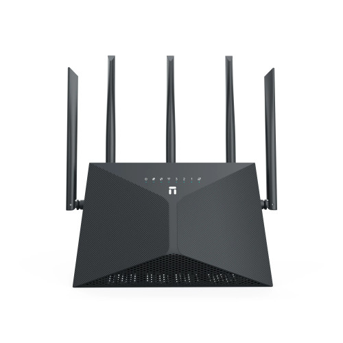 Netis Router Wireless Dual Band 6 AX3000 1.3GHz CPU full gigabit ports 5x Fixed Antennas NX30 Netis Router Wireless Dual Band 6 AX3000 1.3GHz CPU full gigabit ports 5x Fixed Antennas NX30